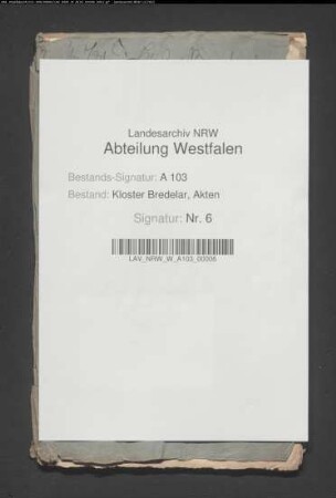 Das gräflich-waldecksche Lehen (Zehnt) von Dalwigk und zu Esbecke.