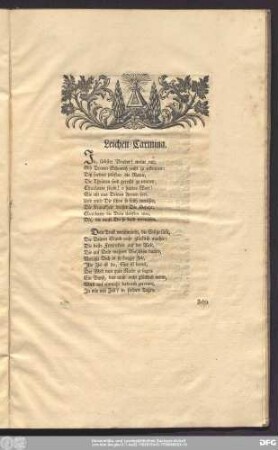 Leichen-Carmina.