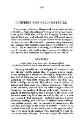Dumfries and Galloway shires