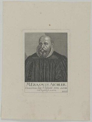 Bildnis des Erasmus Aichler