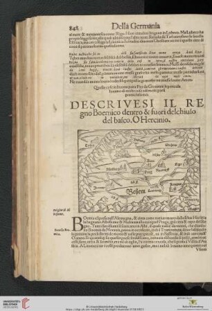 Descrivesi il regno Boemico dentro & fuori delchiuso del basco. O Hercinio