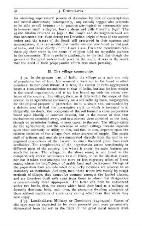 B. The village community.