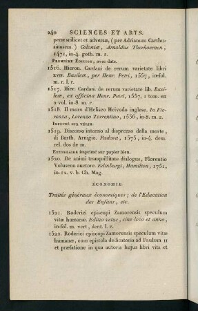 240-254, Économie - Politique