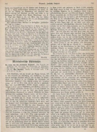 761-764 Mittelalterliche Philosophie