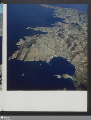 Beim Flug über Paros