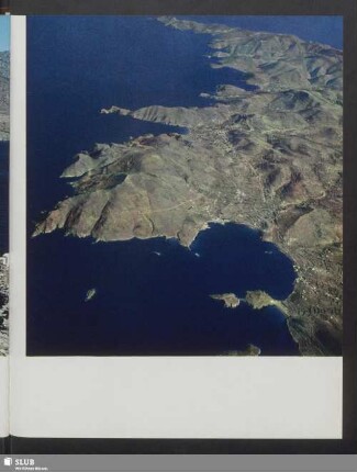 Beim Flug über Paros