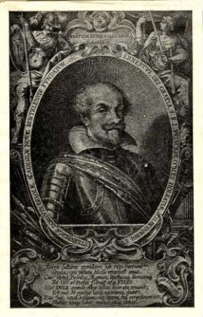 Bildnis von Ernst III. (1569 - 1622) Graf von Holstein - (Pinneberg) - Schaumburg