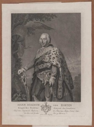 Bildnis des Hans Ioachim von Zieten