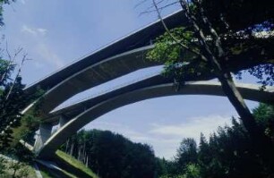 Teufelstalbrücke beim Hermsdorfer Kreuz