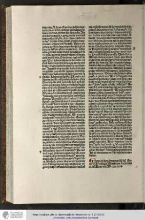 Impressi sunt sermones isti sancti Bernardi Argentine per Martinum Flach inibi convicem anno domini M.cccc.xcvii.