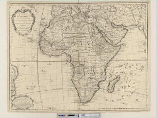 Carte D'Afrique : avec Privilege du Roy