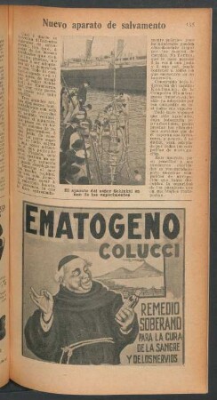 Nuevo aparato de salvamento