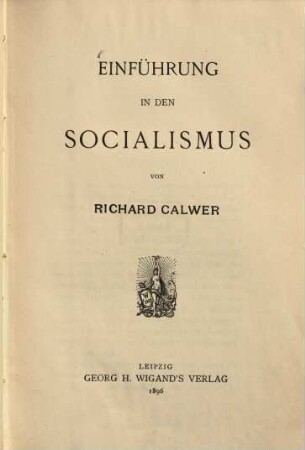 Einführung in den Socialismus