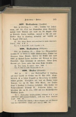 208. Beckendorp (Wilhelm).