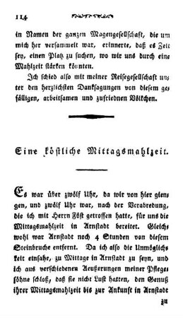 Eine köstliche Mittagsmahlzeit