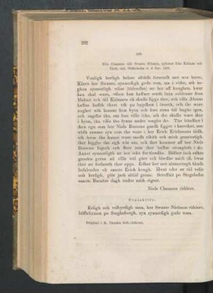 195. [Nils Claesson till Svante Nilsson, nyheter från Kalmar och Tjust dat. Stäkeholm d. 4 Dec. 1501.]