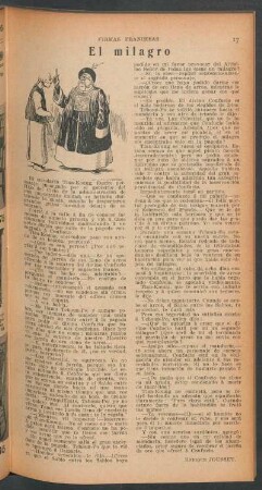 El milagro : Firmas francesas