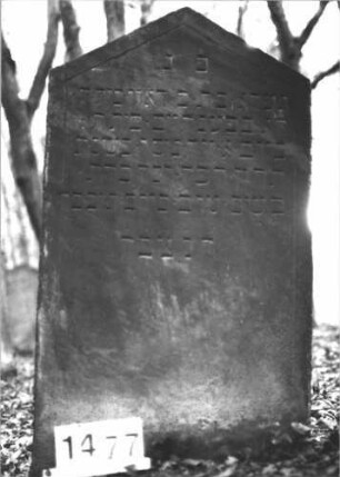 Grabstein 1477