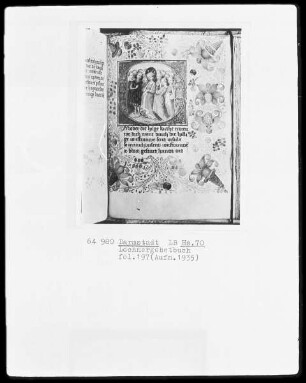 Lochner-Gebetbuch / Deutsches Gebetbuch — Die heilige Ursula, Folio 197recto