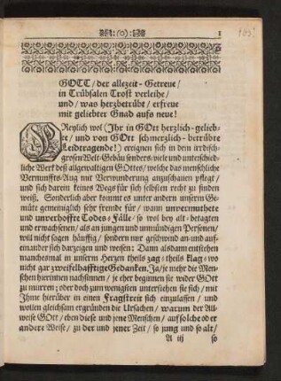 Christliche Leich-Sermon.