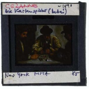 Cézanne, Die Kartenspieler (Serie)