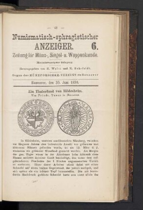 6. 30. Juni 1890