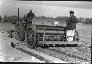 Automatische Traktordrillmaschine