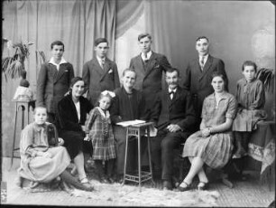 Die Familie des Bürgermeisters Josef Röckel