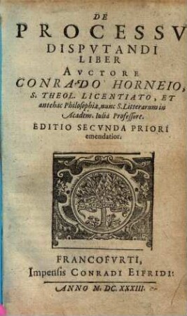 De Processu Disputandi Liber