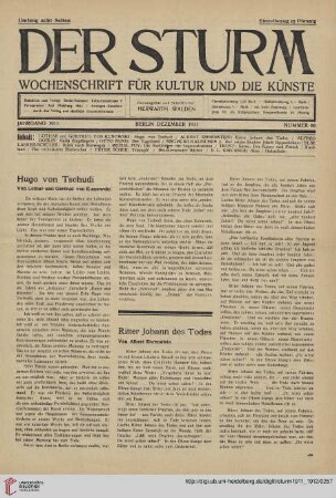 Nr. 88 (Dezember 1911)