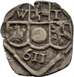 Münze, Pfennig, 1611