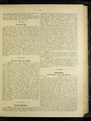 Von der Ernte des Todes : [Sahlmen, Wilh.] ; [Nekrolog]
