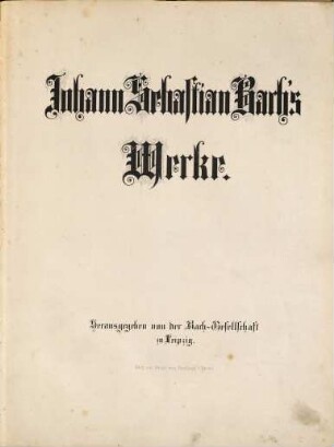 Johann Sebastian Bach's Werke, 5,2. Weihnachts-Oratorium nach den Evangelisten Lucas Cap. 2, v. 1-21 und Matthäus Cap. 2, v. 1-12