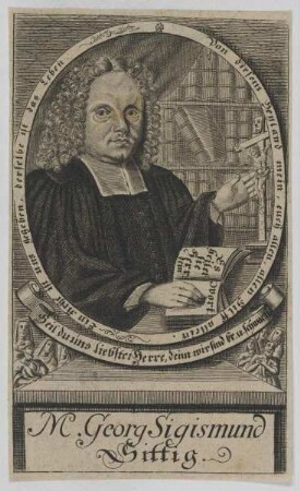 Bildnis des Georg Sigismund Sittig