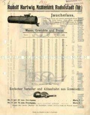 Vorgelege für Pumpen und Jauchefässer