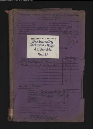 Aufruhr und Landfriedensbruch Uhlenbrauck, Emil