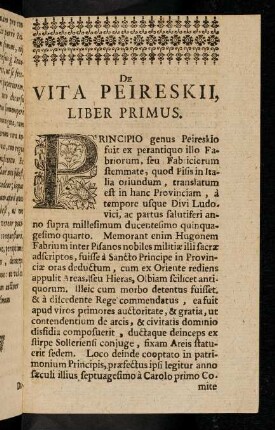11-74, Liber Primus.