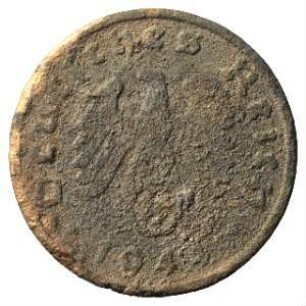 Fundmünze, 1 Reichspfennig, 1944