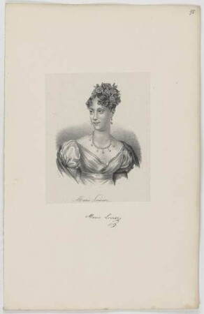 Bildnis der Marie Louise, Kaiserin von Frankreich