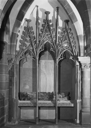 Grabmal für Bischof Kondrad von Lichtenberg, gestorben 1299