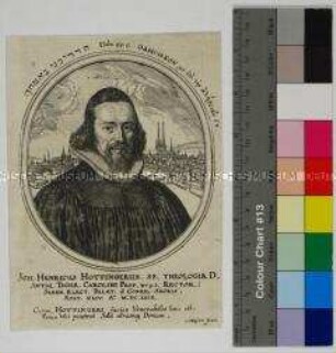 Porträt des Schweizer Orientalisten und reformierten Theologen Johann Heinrich Hottinger