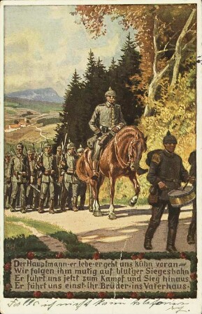 Der Hauptmann, er lebe [...]