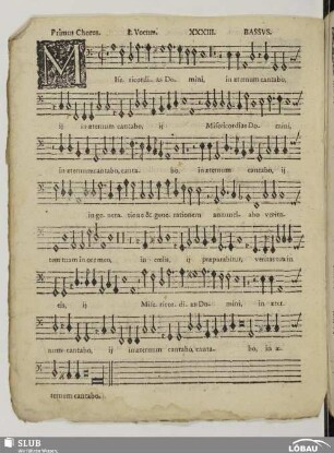 XXXIII. Misericordias Domini