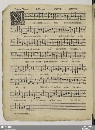 XXXIII. Misericordias Domini