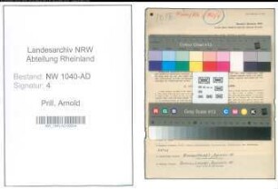 Entnazifizierung Arnold Prill , geb. 20.11.1909 (Justizangestellter)