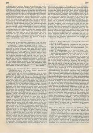 289-290 [Rezension] Die Vollführung des Geheimnisses Gottes