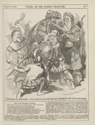 Fowlerius to the front. Our classical Ex-Lord Mayor's dream of the civic situation
