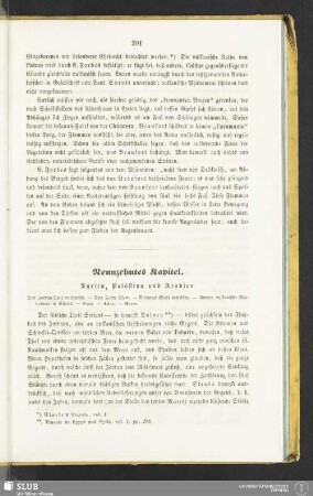 Neunzehntes Kapitel. Syrien, Palästina und Arabien