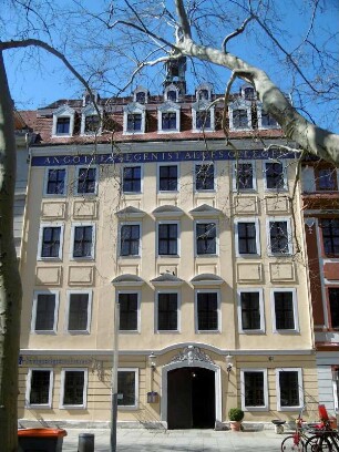 Dresden: Wohnhaus Hauptstraße 13 Kügelgenhaus Gottessegenhaus