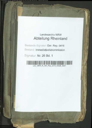 Sammlung von Gesuchen um Erlassung, Milderung oder Verwandlung erkannter Strafen.